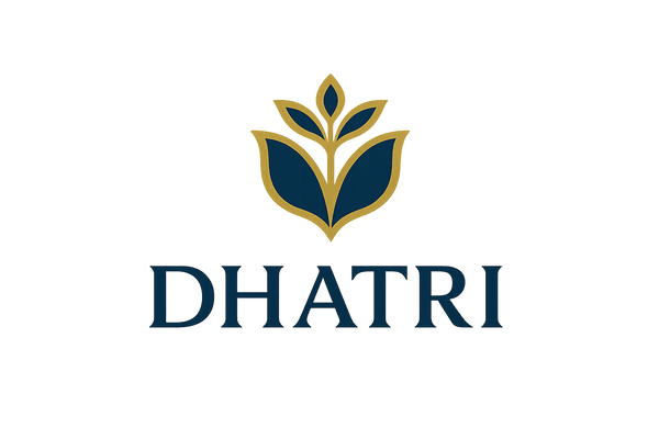 A great logo of dhatri brand 